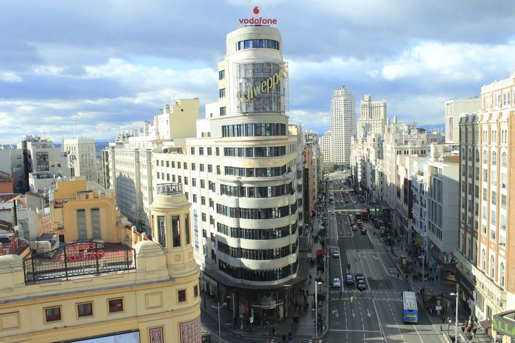 Gran Vía in Madrid